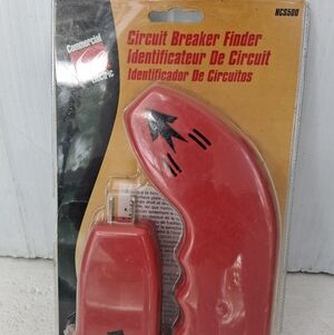 Commercial Electric Circuit Breaker Finder HCS500 Red Transmitter & Receiver